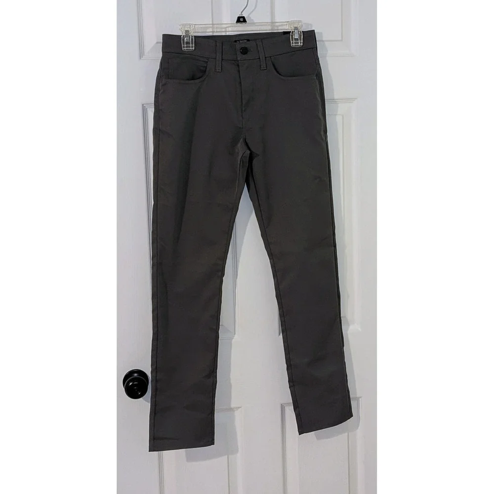 J. Crew Straight Fit Mens Pants 28x30 Gray Casual Chinos Trousers‎ NWT $98